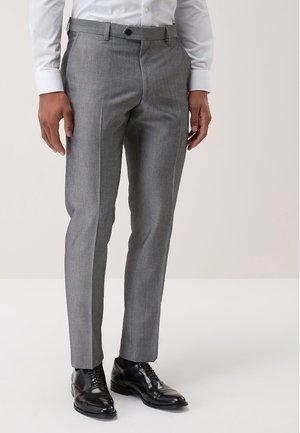 Next SUIT TROUSERS SKINNY FIT - Stoffhose - grey