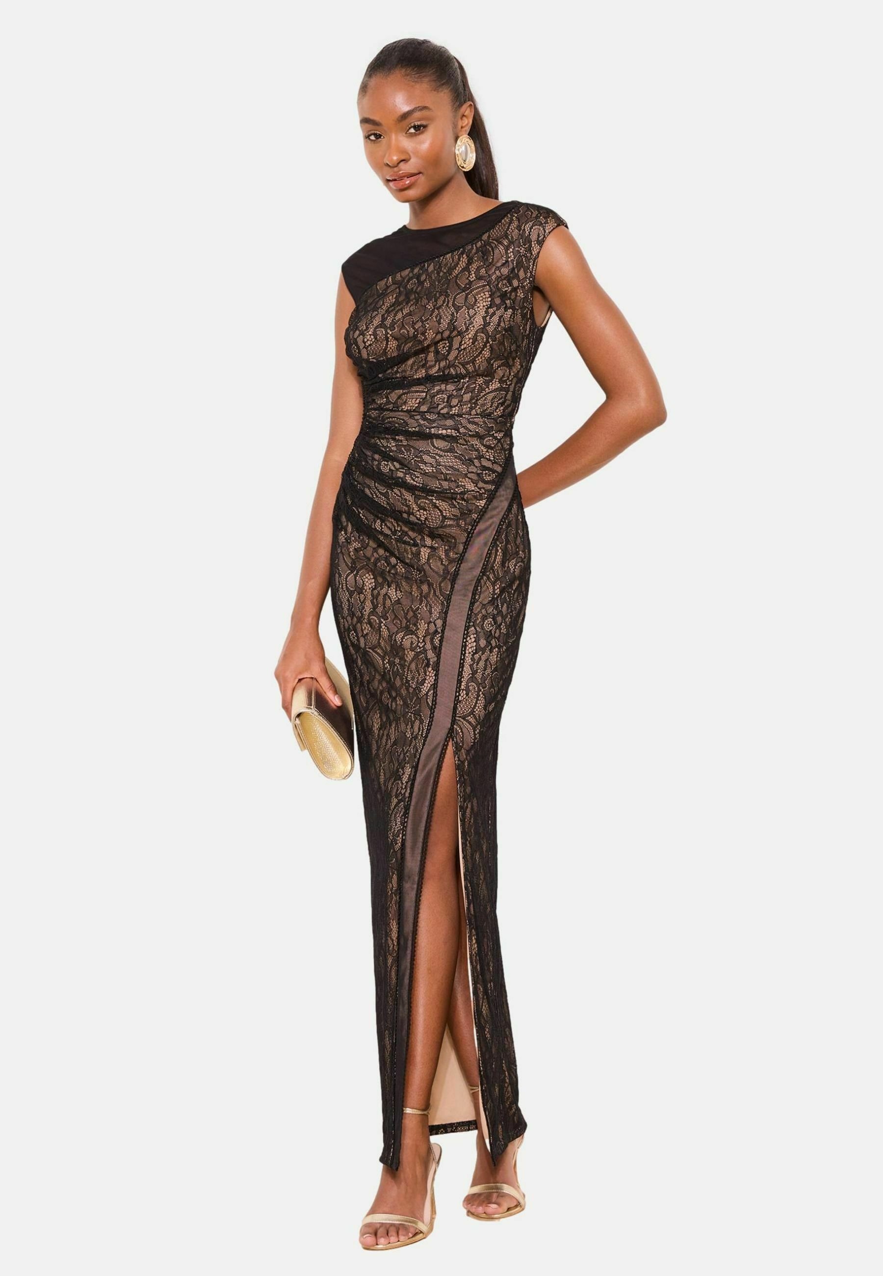 Lipsy Maxi dress - black - Zalando
