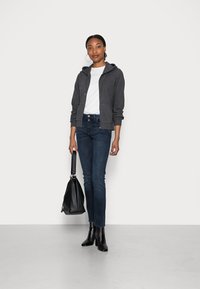 Anna Field Camisola com fecho - mottled dark grey