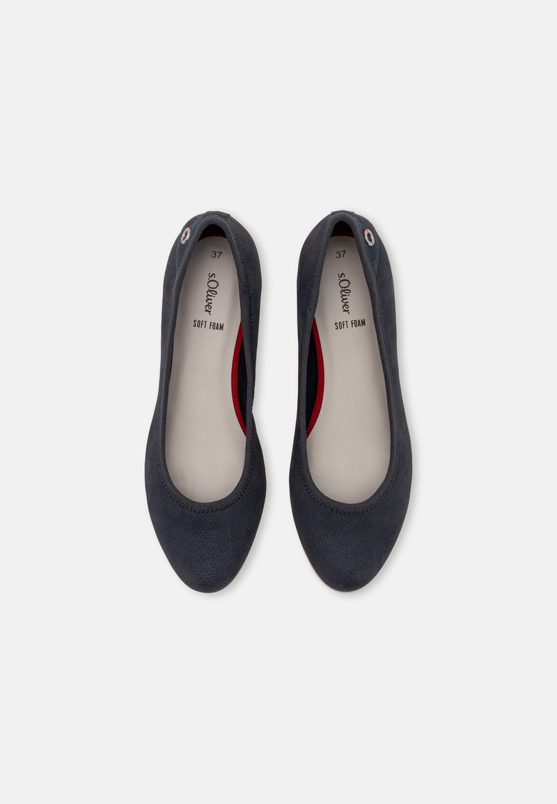 Damen Klassische Pumps | s.Oliver Keilpumps navy/blau - HE93172 Damen Klassische Pumps | s.Oliver Keilpumps navy/blau - HE93172