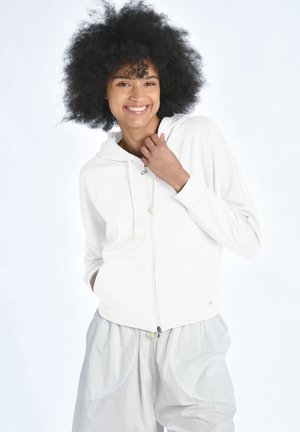 Deha Felpa con zip - white