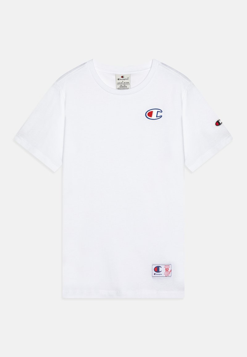 Champion RETRO SPORT CREWNECK LOGO UNISEX - Basic T-shirt - white