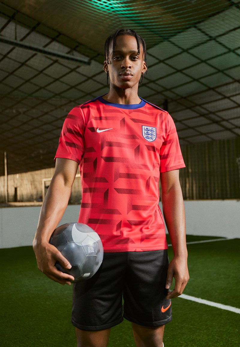 Nike Performance ENGLAND ENT ACADEMY  PREMATCH - Pelipaita - siren red/blue void/white