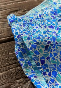 Next PREMIUM PRINTED REGULAR FIT - Fürdőnadrág - blue