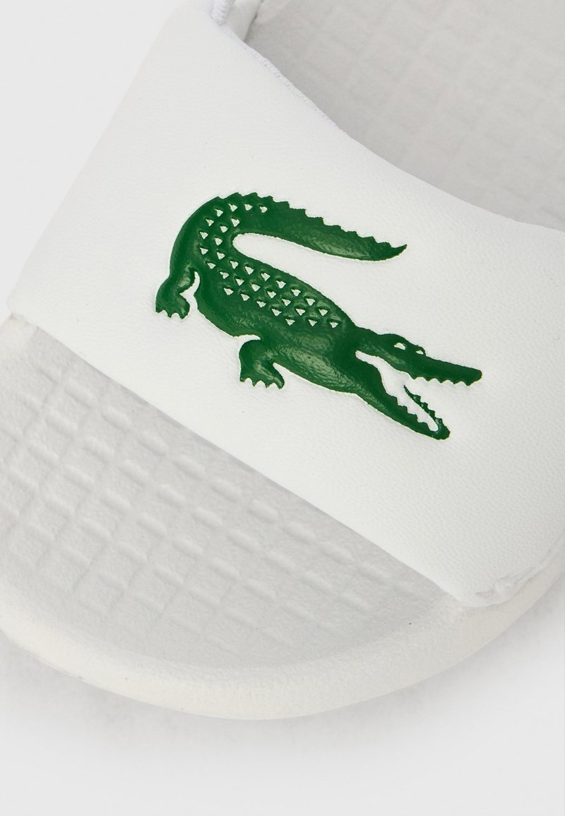Lacoste Green Slide Sandals with White Crocodile Logo Lacoste CROCO CHILDREN SUMMER UNISEX - Slippers - green  main image 4