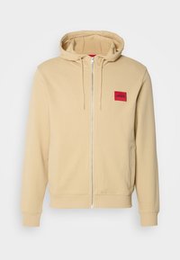 DAPLE - Majica s kapuljačom i patentnim zatvaračem - open beige