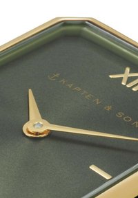 Kapten & Son GRACE MESH - Uhr - gold coloured green