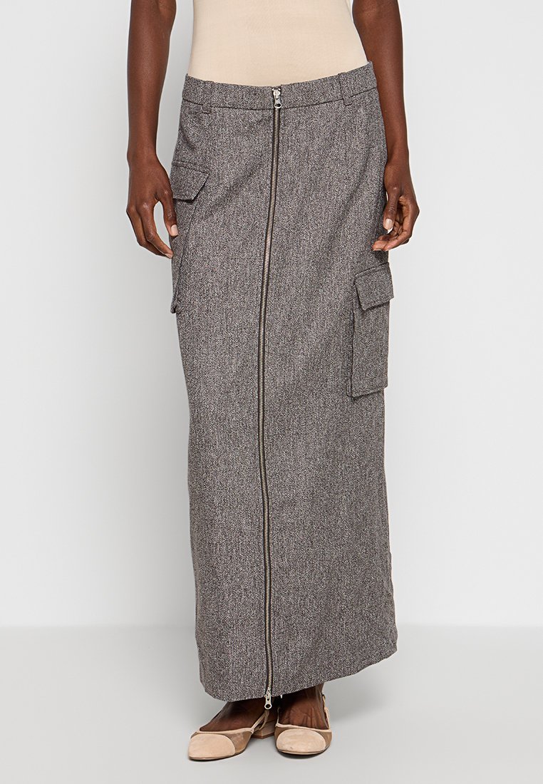 Samsøe Samsøe Maxirok meerkleurig