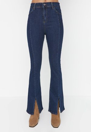 Flared Jeans - dark blue