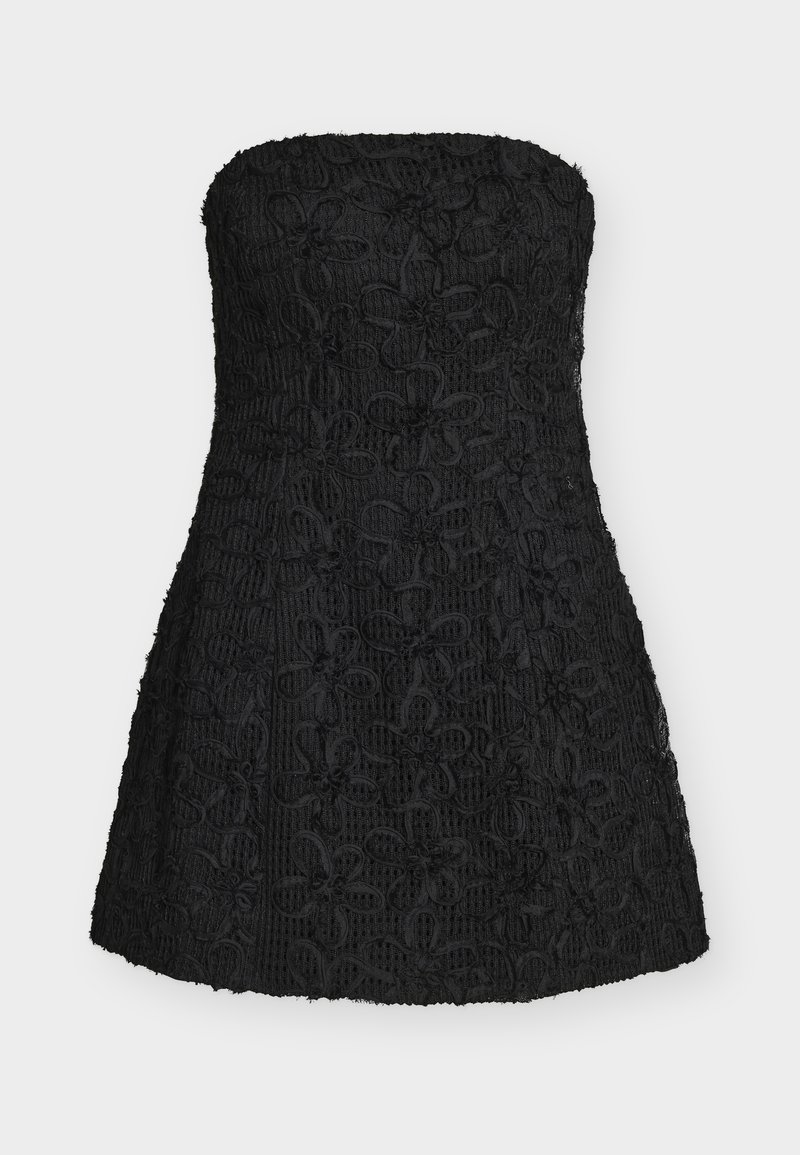 Bardot KAROLINE TEXTURED MINI DRESS - Cocktail dress / Party dress - black - Zalando.ie Bardot KAROLINE TEXTURED MINI DRESS - Cocktail dress / Party dress - black - Zalando.ie
