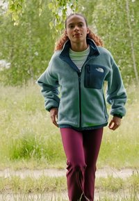 The North Face YUMIORI REVERSIBLE JACKET - Jakna od flisa - midnight petrol/algae blue