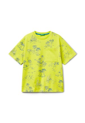 WITH BEACH - Print T-shirt - multicolor