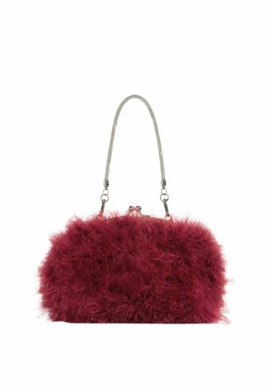 TOP HANDLE - Clutch - burgundy red