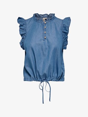 ONLY, WESTE ONLBEA WESTE - Blouse - medium blue denim