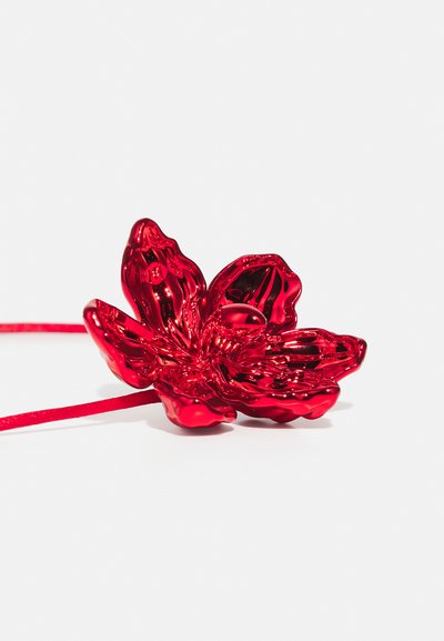 HUGO KREIT IRIS LACET - Halskæder - red