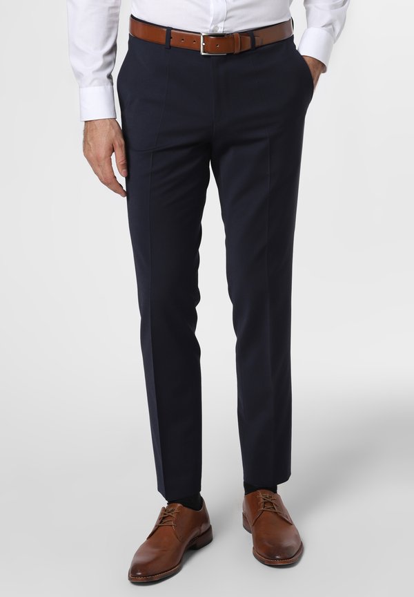 HESTEN - Suit trousers - marine