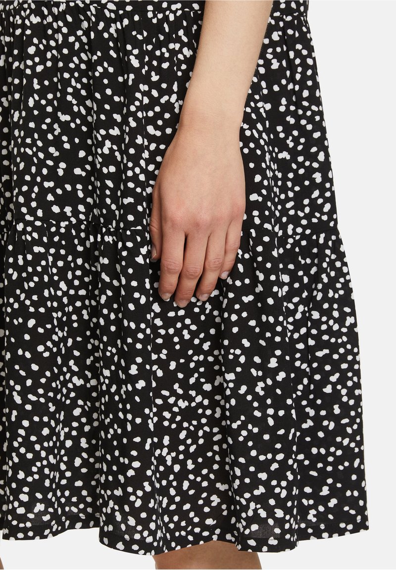 Damen Freizeitkleider | Betty Barclay KURZARM Freizeitkleid schwarz weiß/schwarz - UO44724 Damen Freizeitkleider | Betty Barclay KURZARM Freizeitkleid schwarz weiß/schwarz - UO44724