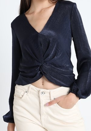 Blouse - dark blue