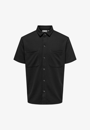 Only & Sons NEWKODYL KURZARM - Hemd - schwarz