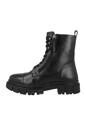 s.Oliver Platform ankle boots - black