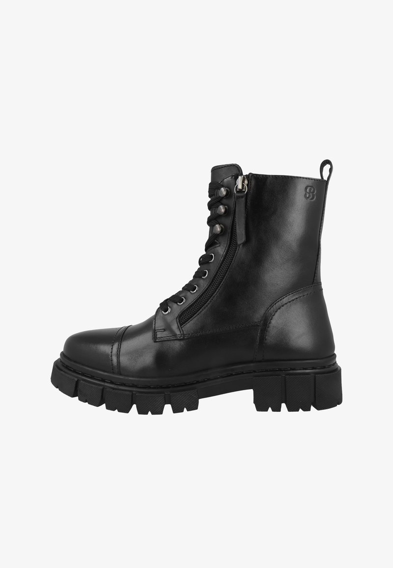 s.Oliver Plateaustiefelette - black