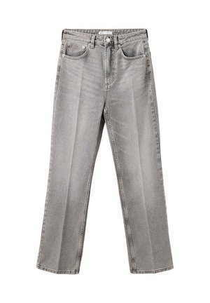 Mango, ADULT - Jean droit - grey denim
