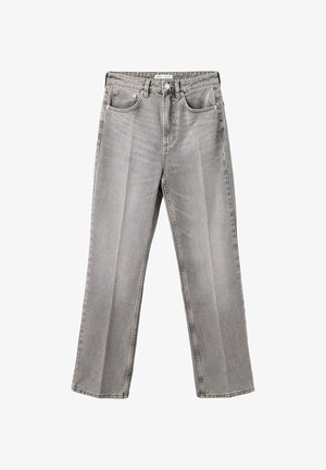 Mango, ADULT - Jean droit - grey denim