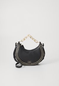 LES MINI STUDDED CHAIN SHOULDER - Käekott - black/gold