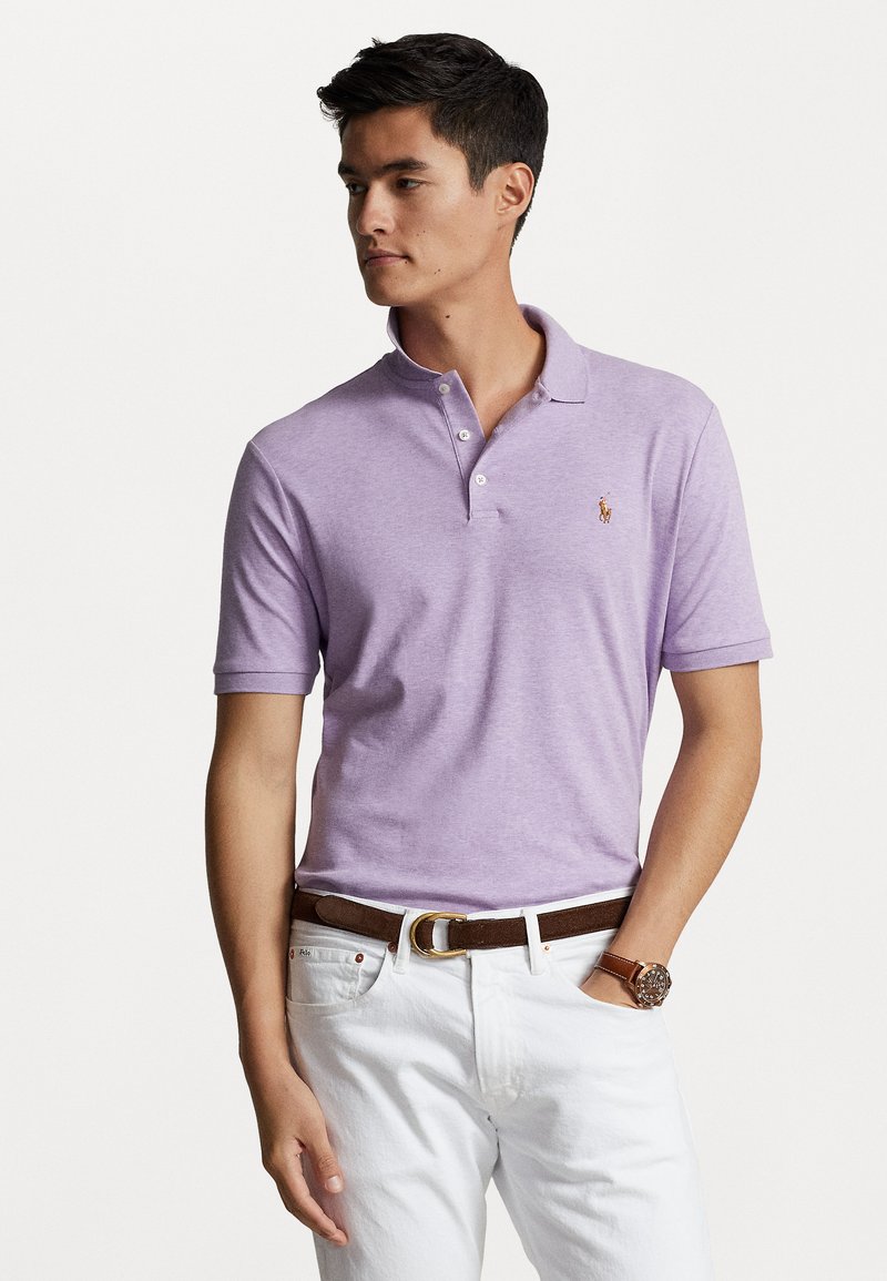 Polo Ralph Lauren CUSTOM SLIM FIT SOFT COTTON POLO SHIRT - Polo krekls - pastel purple heather
