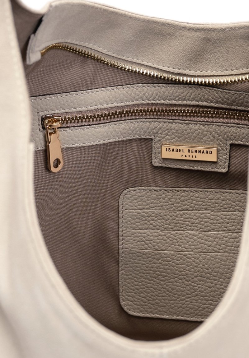 Honoré Grace mini taupe suède handtas Tas IB21132-178
