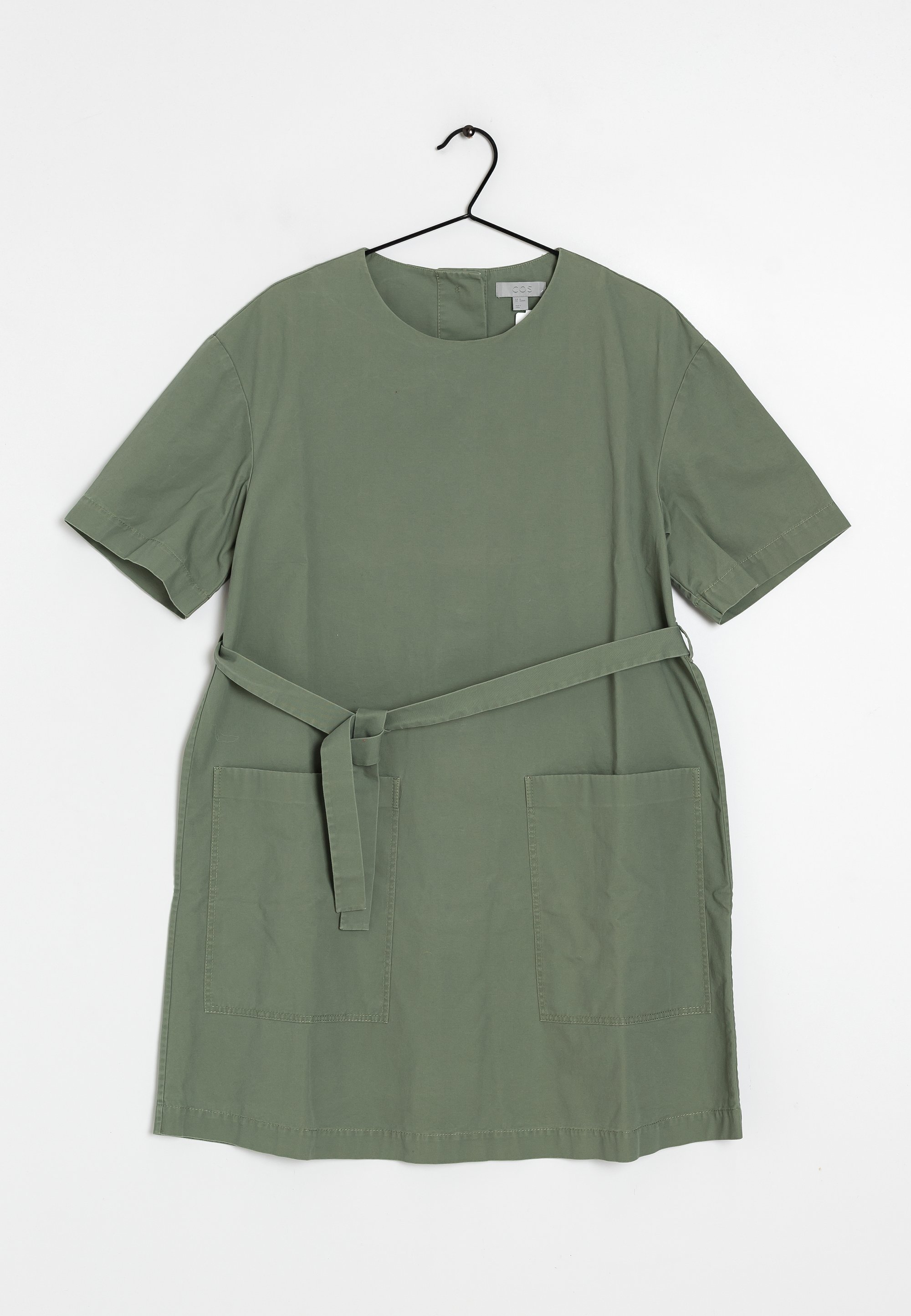 COS Day dress - green - (Pre-owned) - Zalando