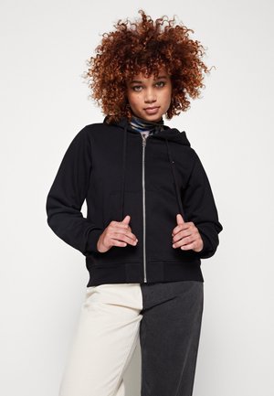 F-REGGY-HOOD-ZIP - Zip-up sweatshirt - black