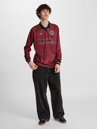 Hummel BAY SOCCER JERSEY UNISEX - Pikkade varrukatega topp - syrah