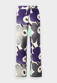 VARRET UNIKKO UNISEX - Παντελόνι φόρμας - off white/mint/violet