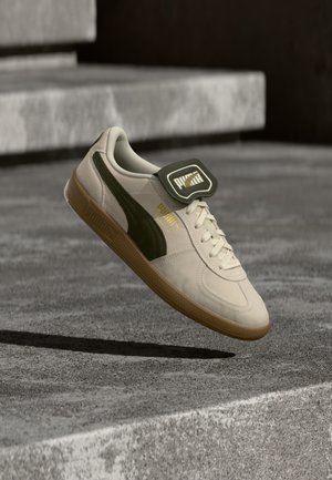 PALERMO PREMIUM UNISEX - Αθλητικά παπούτσια - alpine snow/dark olive/gold-coloured