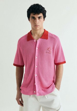 Scalpers SCALPERS CHIRINGUITO POLO SS TRICOT - Camisa - pink