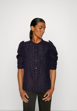 GAP PUFF BLOUSE CLIP - Πουκαμίσα με κουμπιά - navy clip