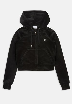 Juicy Couture SCORPIO HOODIE - Džemperis ar kapuci - black
