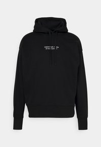 ILLUSION LOGO HOODIE UNISEX - Jersey con capucha - black