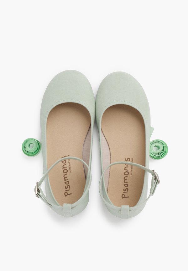Lauflernschuh – verde pastel