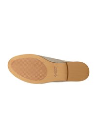 Scarpa beige chiaro con tomaia in rete traspirante e suola in gomma testurizzata. Presenta un motivo sottile e il logo del marchio sulla soletta. Design flessibile.