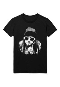 Paradiso Clothing KURT COBAIN SUNGLASSES PORTRAIT - Print T-shirt - black