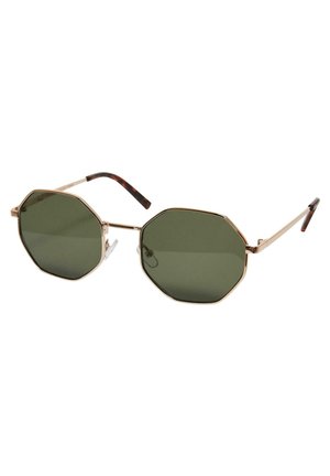 Urban Classics Gafas de sol - bottlegreen gold