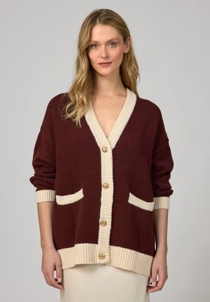 VALDOR - Gilet - chocolat