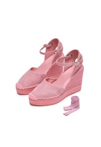FRED MARTIN COLLECTION BARI - Sandales à plateforme - barbie suede