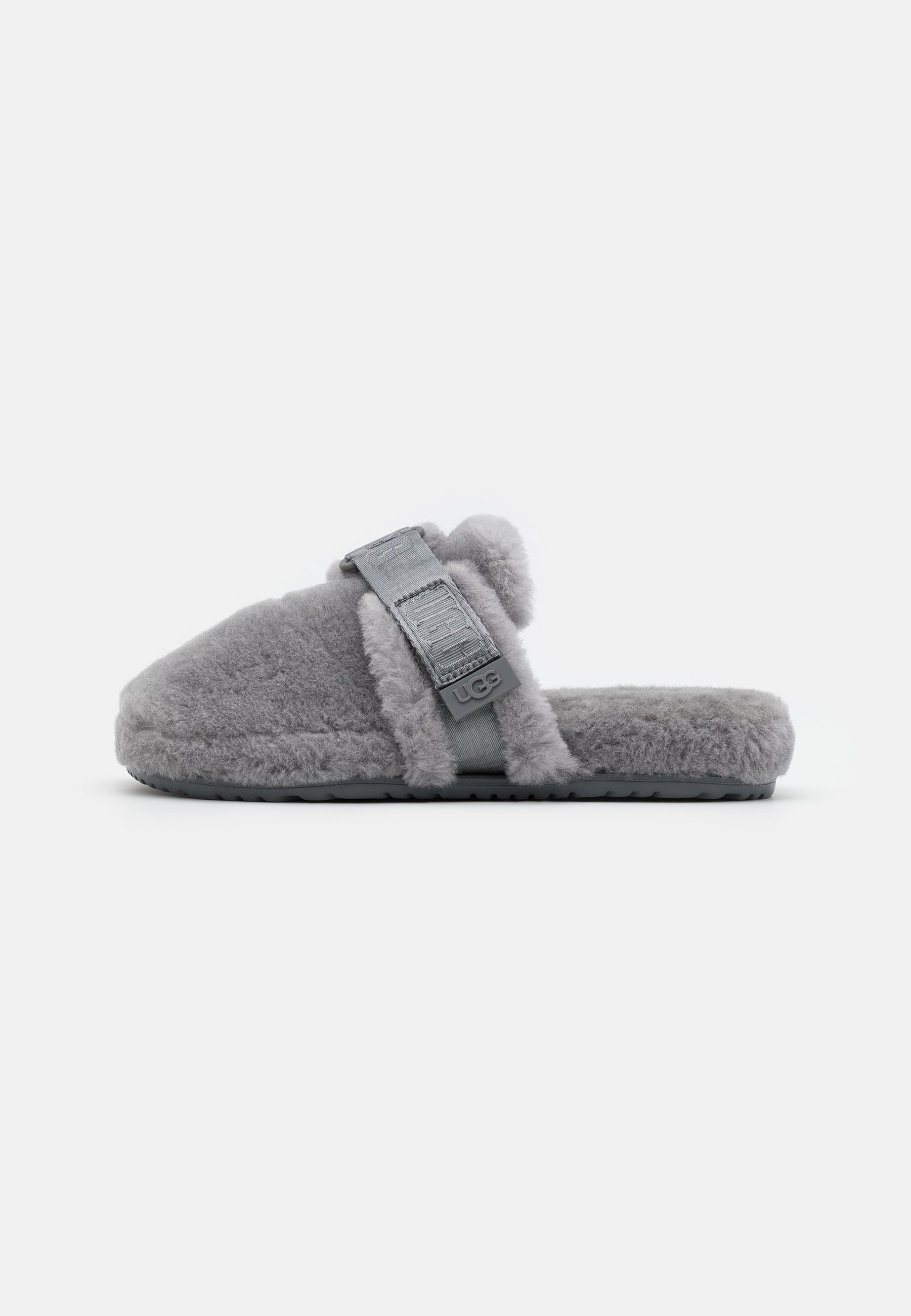 UGG FLUFF IT - Hjemmesko - metal/grå Zalando.dk