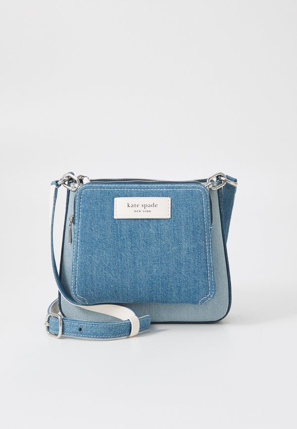 LABEL COLORBLOCKED CROSSBODY - Cross body bag