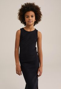 WE Fashion Džemperkleita - black