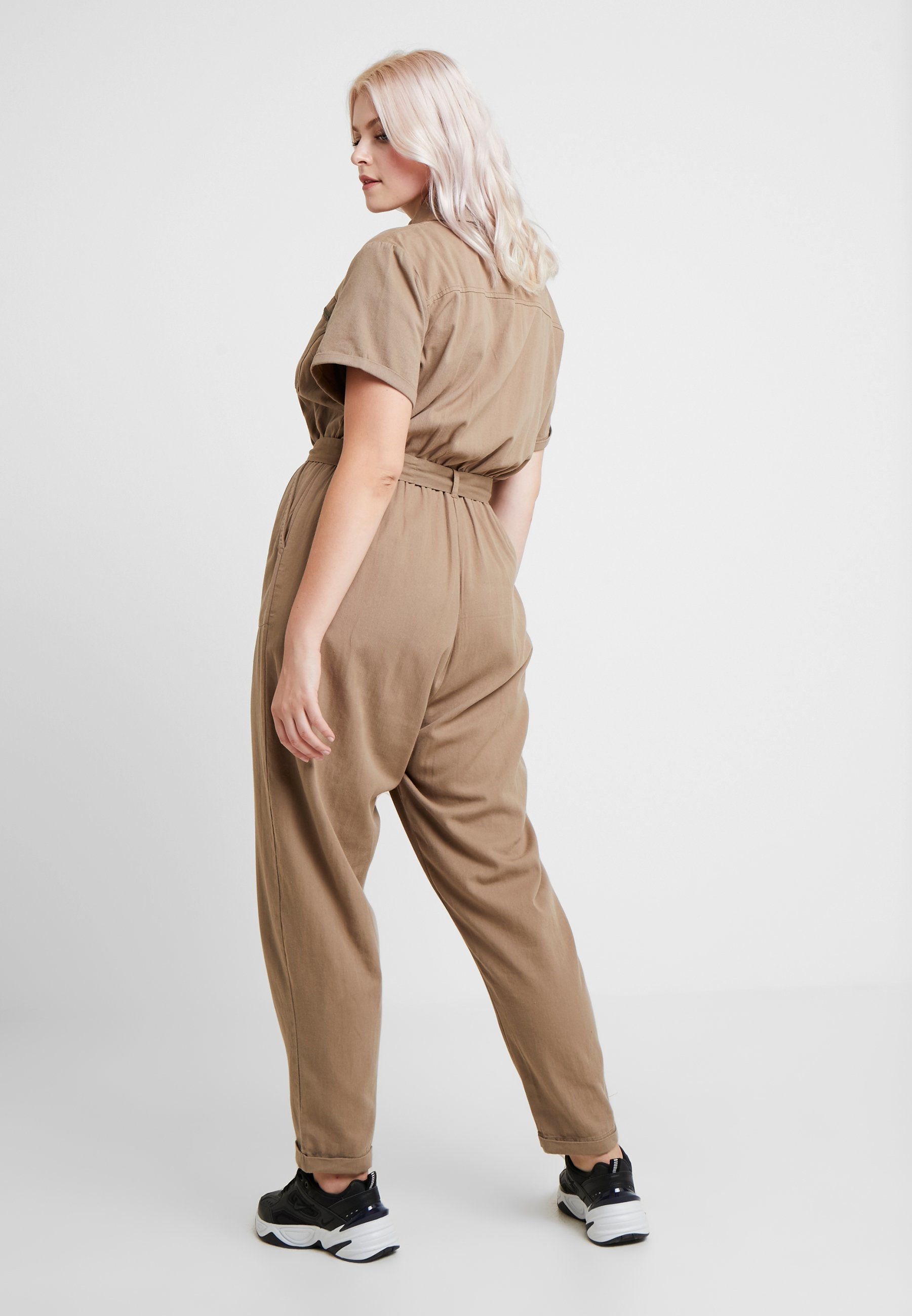 new look khaki boiler suit