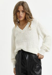 Kaffe LINANA  - Pulover - chalk